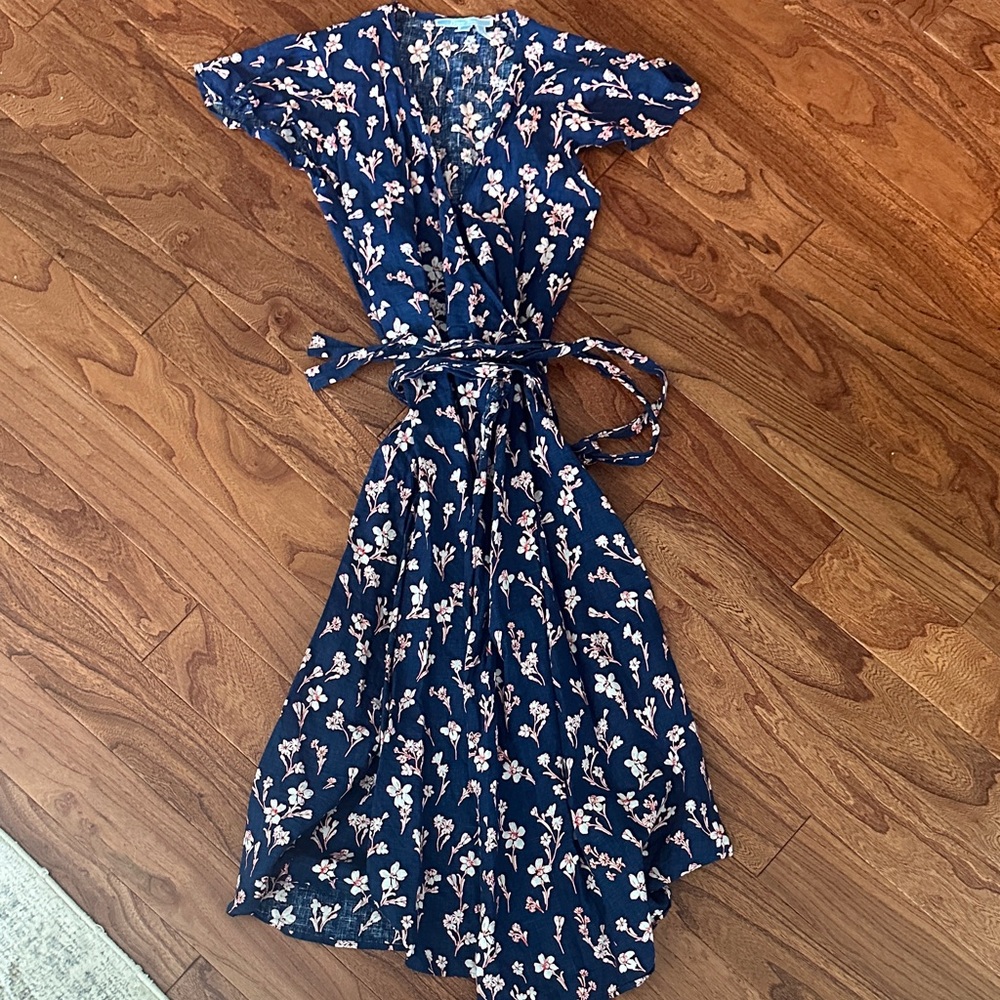 Draper James Floral Wrap Dress